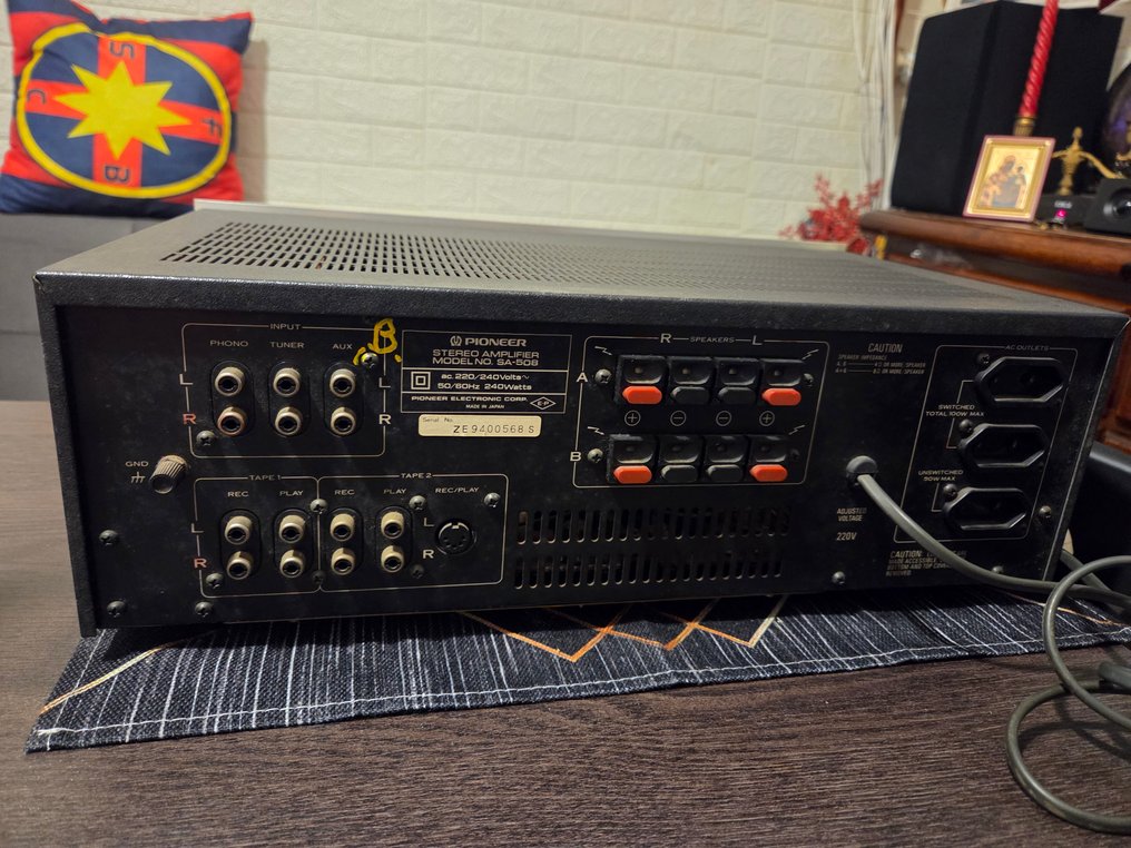 Pioneer - SA-508 Solid state stereo amplifier #4.3