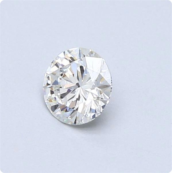 1 pcs Gyémánt (Természetes) - 0.39 ct - Kerek - F - VVS1 - Amerikai Gemmológiai Intézet (GIA) #4.3