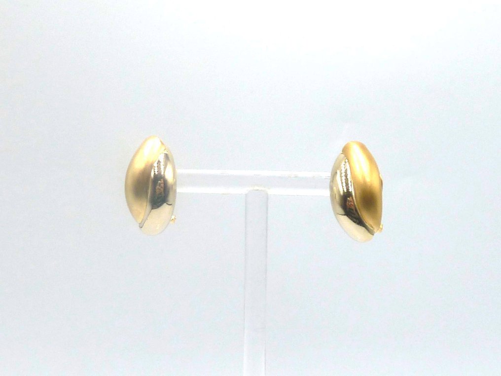 Ohrringe - 18 kt Gelbgold, Weißgold #2.1