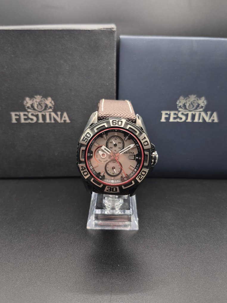 Festina - XL Multifunctional Calendar - 没有保留价 - F16584 - 男士 - 2000-2010  #3.2