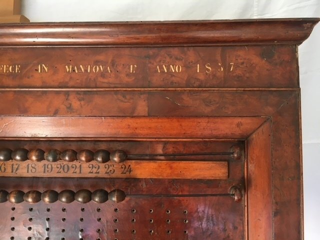 板 - 胡桃木, 树瘤木 - 台球计分牌 #2.1