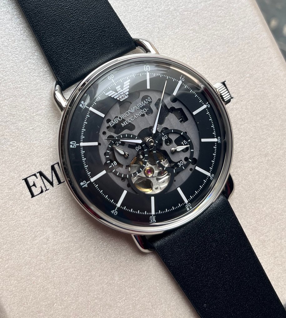 Emporio Armani - Meccanico AR60026 Automatic Skeleton - 沒有保留價 - 男士 - 2010-2020  #2.1