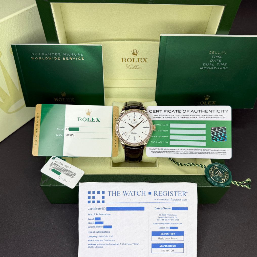 Rolex - Cellini Time - 50505 - 男士 - 2017 #1.0
