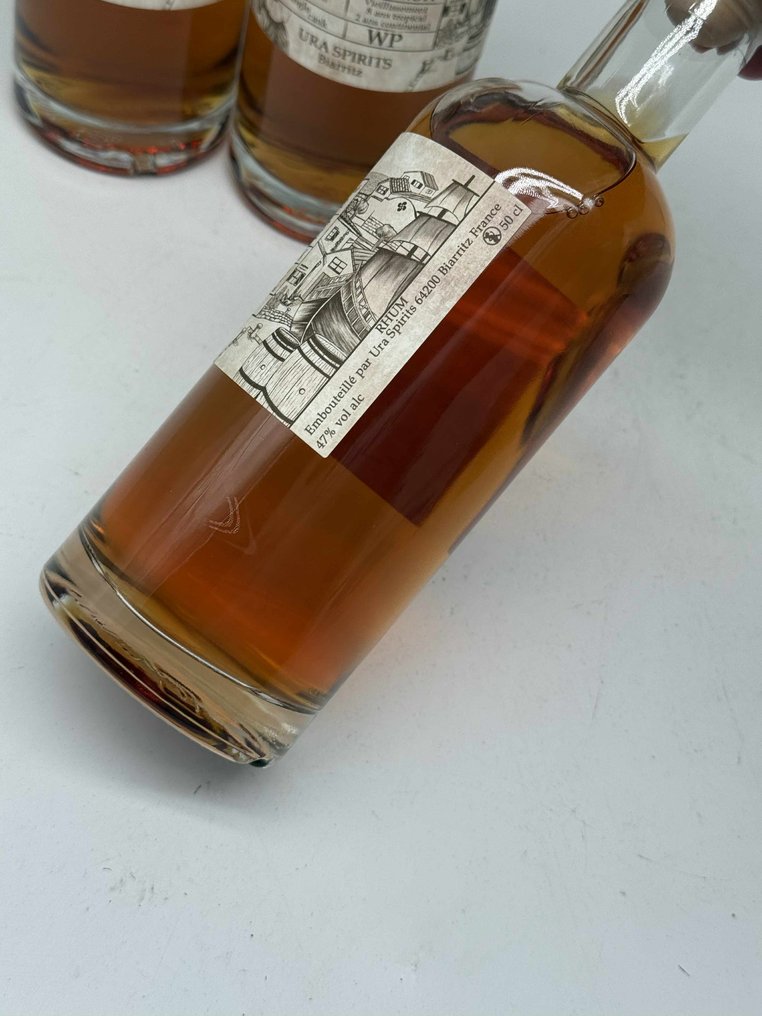 Worthy Park 2012 10 years old Ura Spirits  - 50cl - 3 bottles #2.1
