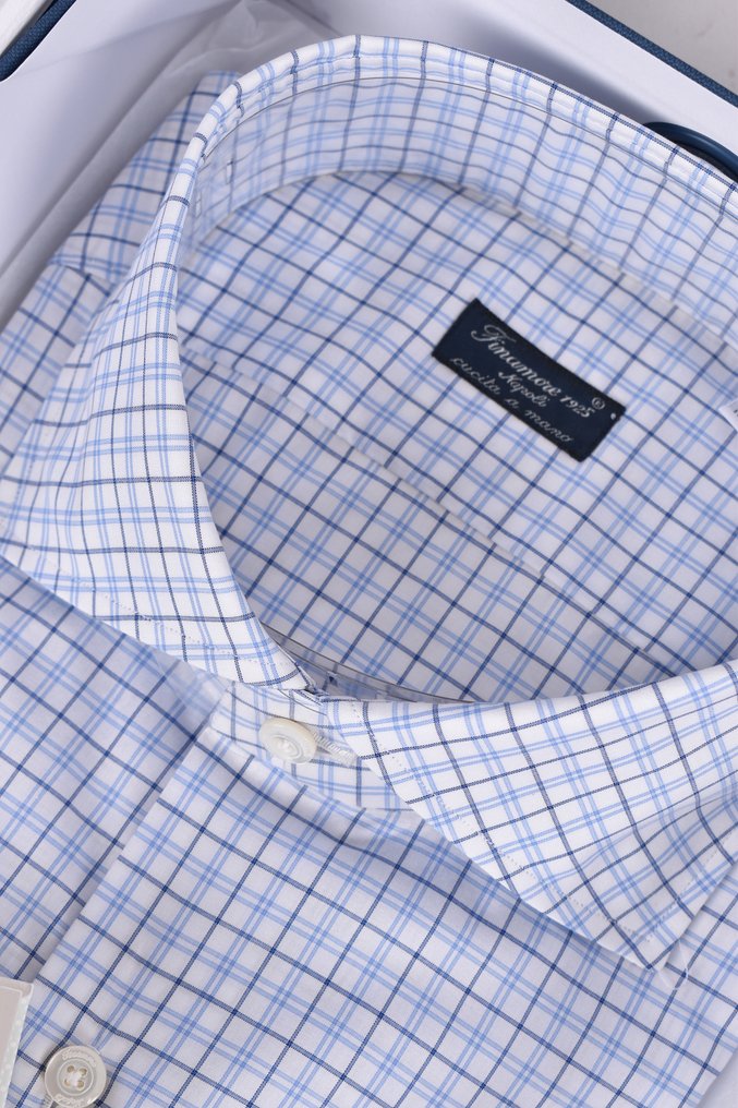 Finamore - 44 - Cotton - No reserve price - 襯衫 - New with tags #2.1