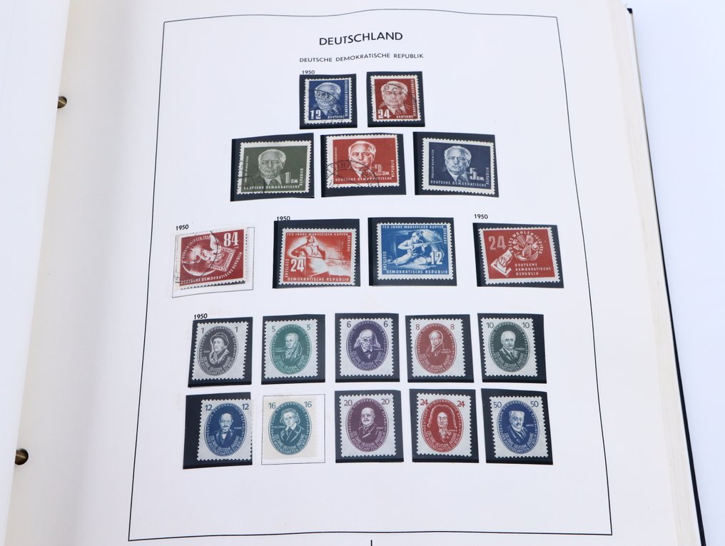 DDR 1949/1975 - Colecție în album Davo #1.0