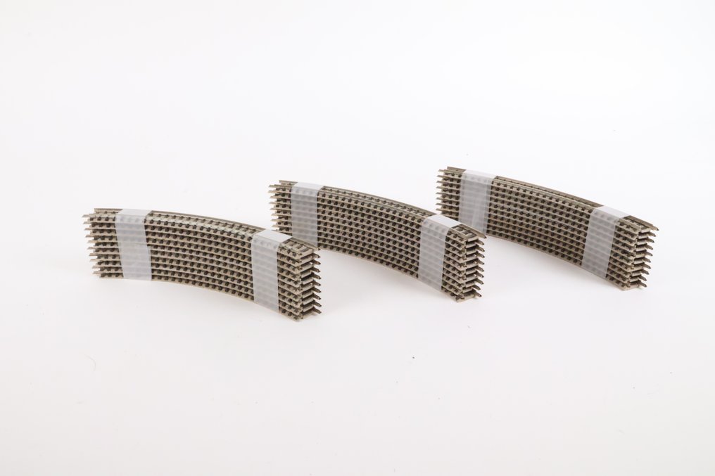 Fleischmann N - 9120/25/30/35 - Model train tracks (61) - Bent rails R1/2/3/4 #1.0