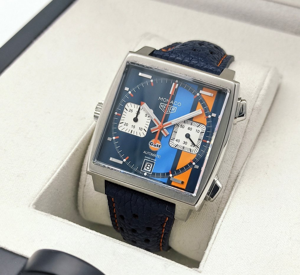 TAG Heuer - Monaco Calibre 11 "Gulf" Special Edition - CAW211R - Men - 2010-2020 #3.2