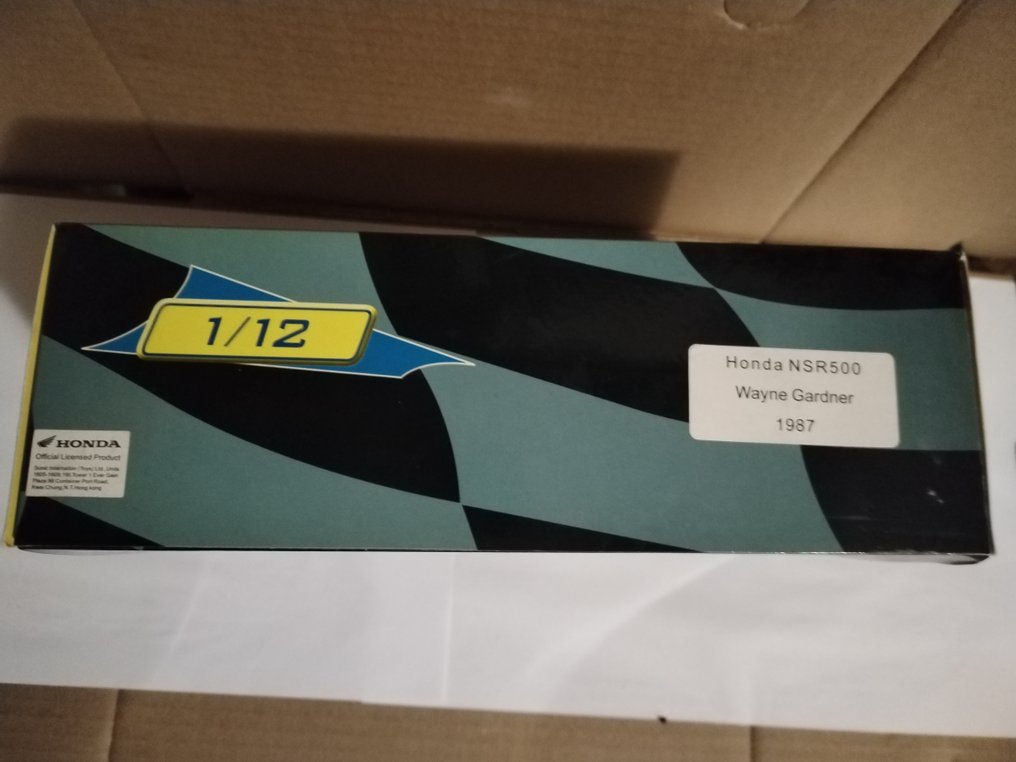 honda - MotoGP - Wayne Gardner - 比例1/12的模型摩托车 #2.1