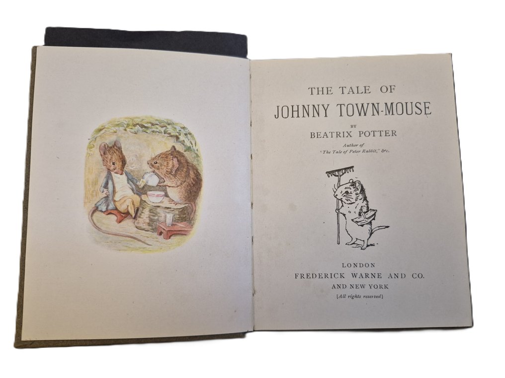 Beatrix Potter - The Tale of Johnny Town-Mouse - 1918 #2.1