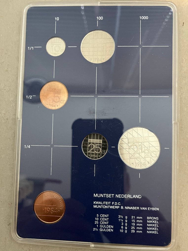 荷兰. Mint set 1976 t/m 1980 en 1982/2001, 25 BU jaarsets  (没有保留价) #3.2