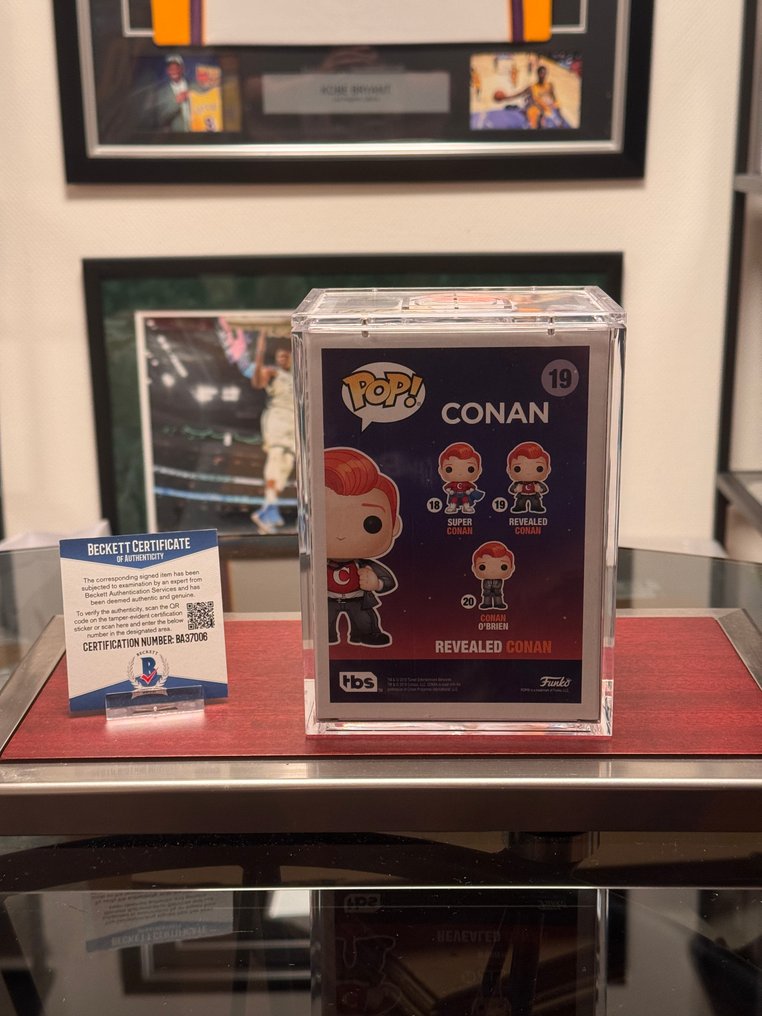 Conan O‘Brien - Signed Funko Pop (#19) – Beckett COA - Funko #2.1