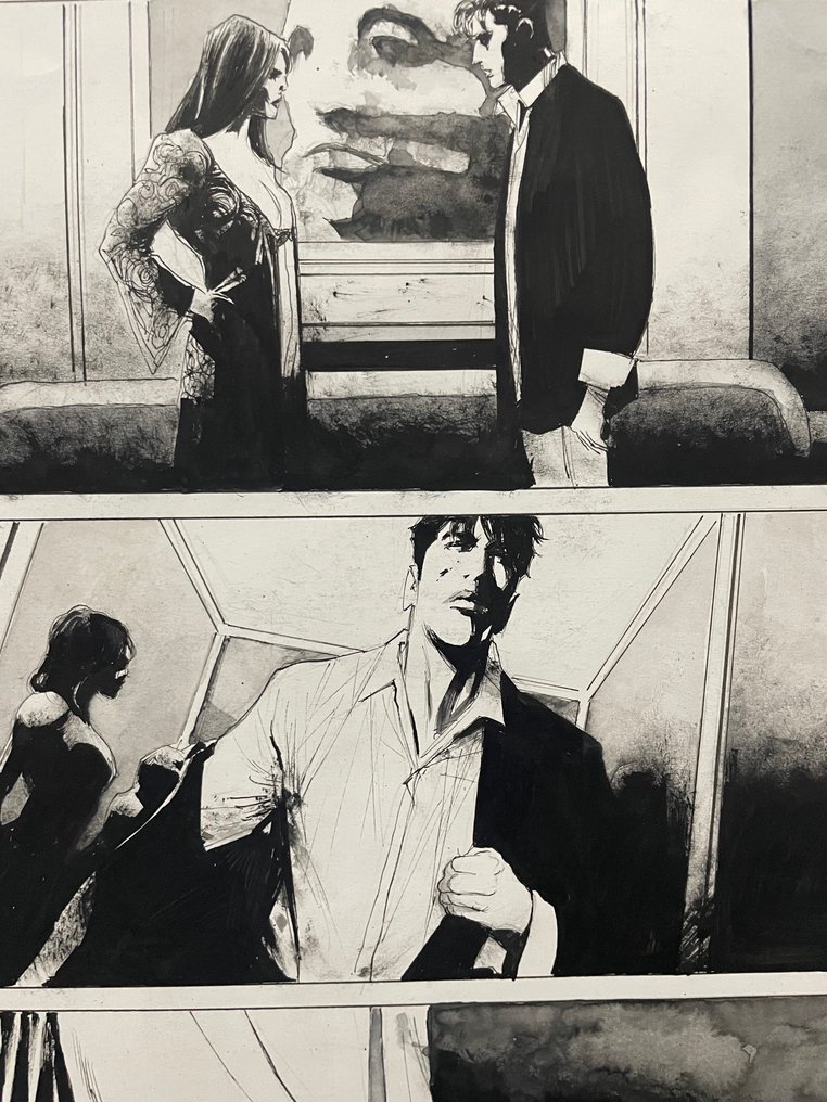 Roi, Corrado - 1 Original page - Dylan Dog - Xenon! - 2023 #1.0