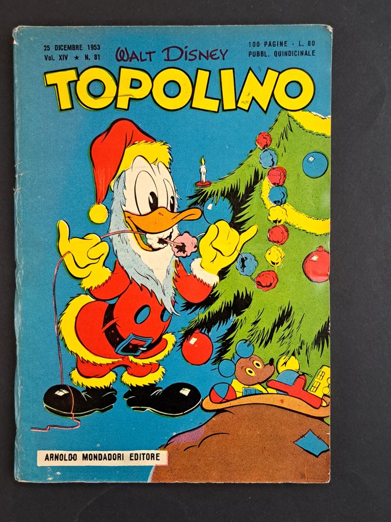 Topolino Libretto n. 81 - 1 Comic - First edition - 1953 #1.0