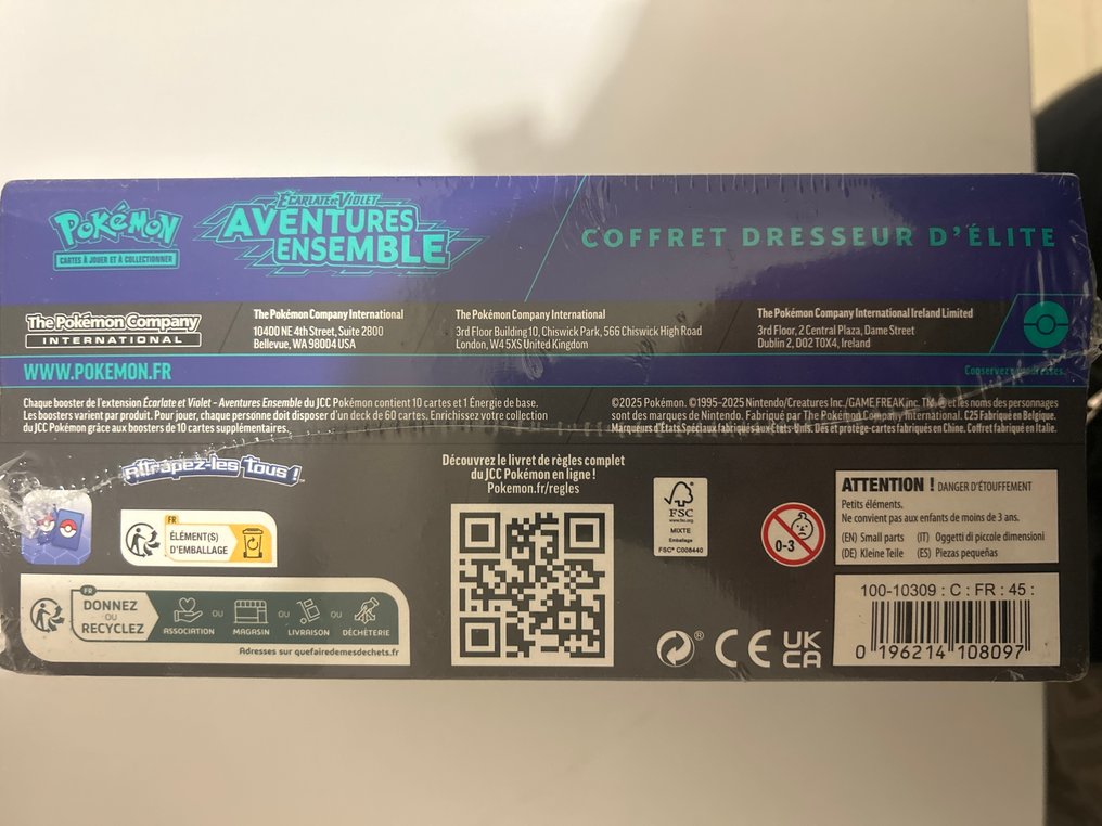 Pokémon - 1 Box - Coffret Dresseur d'Élite - Scarlet & Violet - Aventures Ensemble #4.3