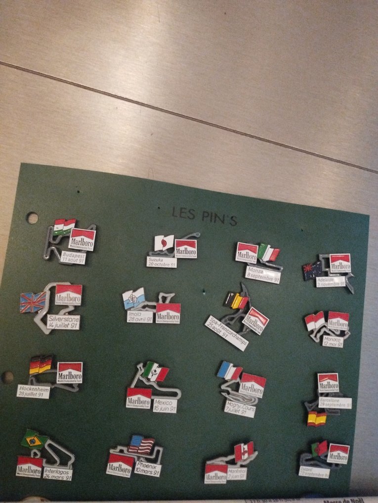 Formule 1 - 1991 - Anstecknadel  #2.1