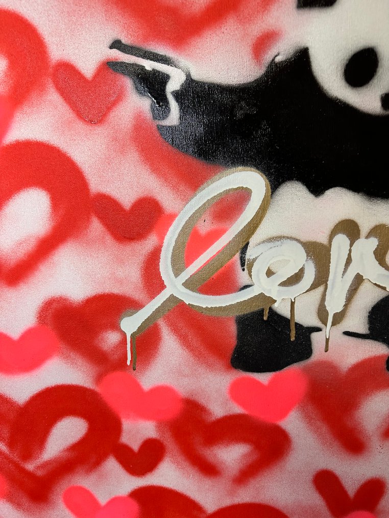 Timo Wedell - Romantic Panda Like Banksy - XL · No Reserve #4.3