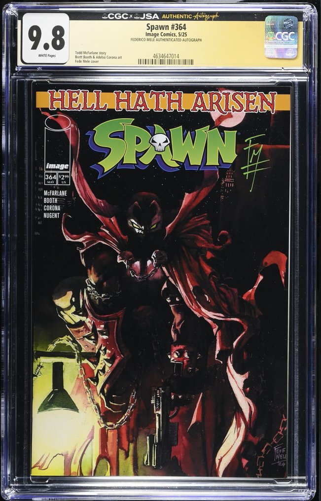 Spawn #364 - Signed by Federico Mele - 1 Signed comic - Erstausgabe - 2025 #1.0