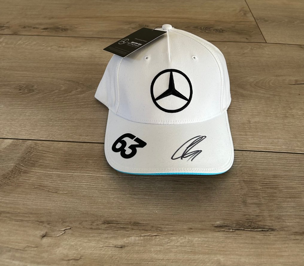 梅 赛 德 斯 - Formule 1 - George Russel - 2024 - 棒球帽  #3.2