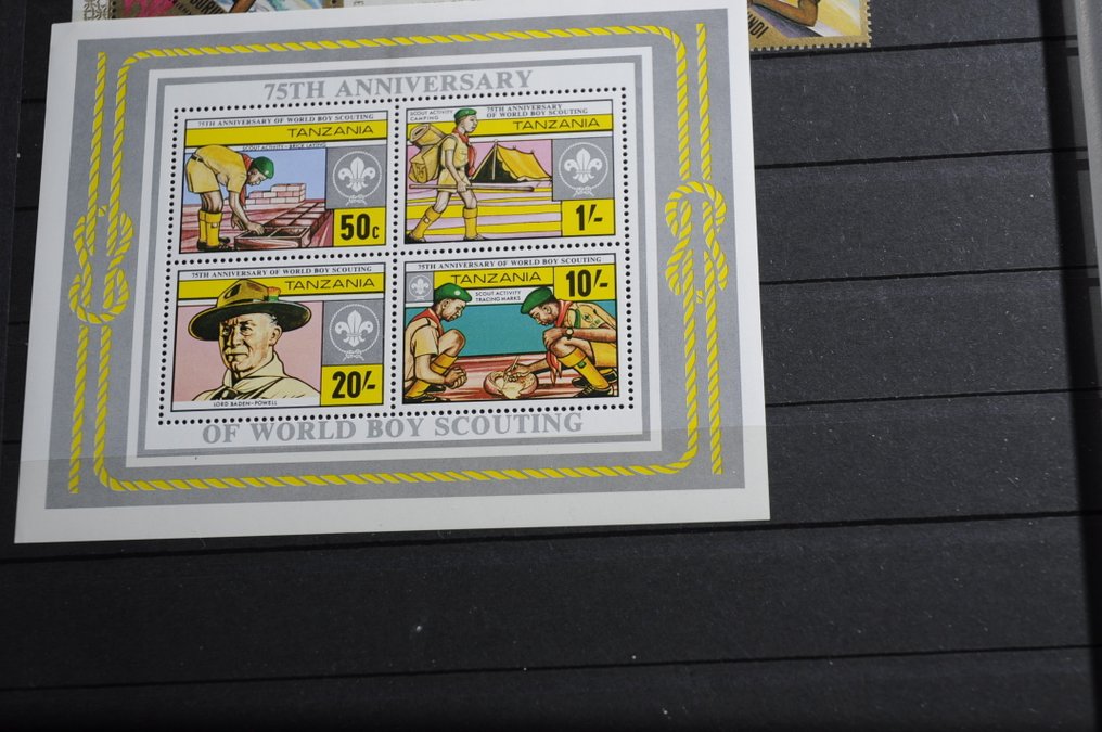 Tematic - Colecție cu, printre altele, teme diverse, serii, blocuri, țări și altele în cărți de inventar (234 #4.3