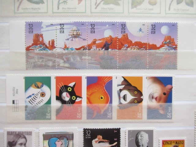 Ηνωμένες Πολιτείες της Αμερικής 1998/2005 - Χωρίς μεντεσέ, υπέρολη συλλογή γραμματοσήμων. #3.2