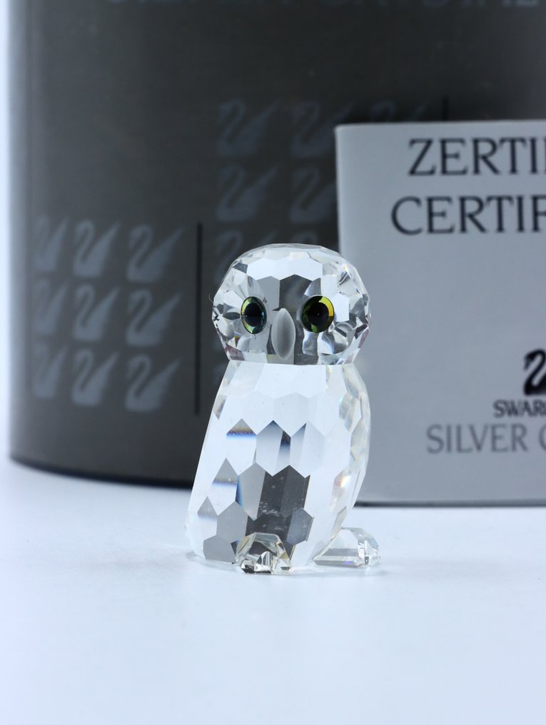 Figura - Swarovski Crystal - Jonge Uil (Boxed + certificate) - Kristály #1.0