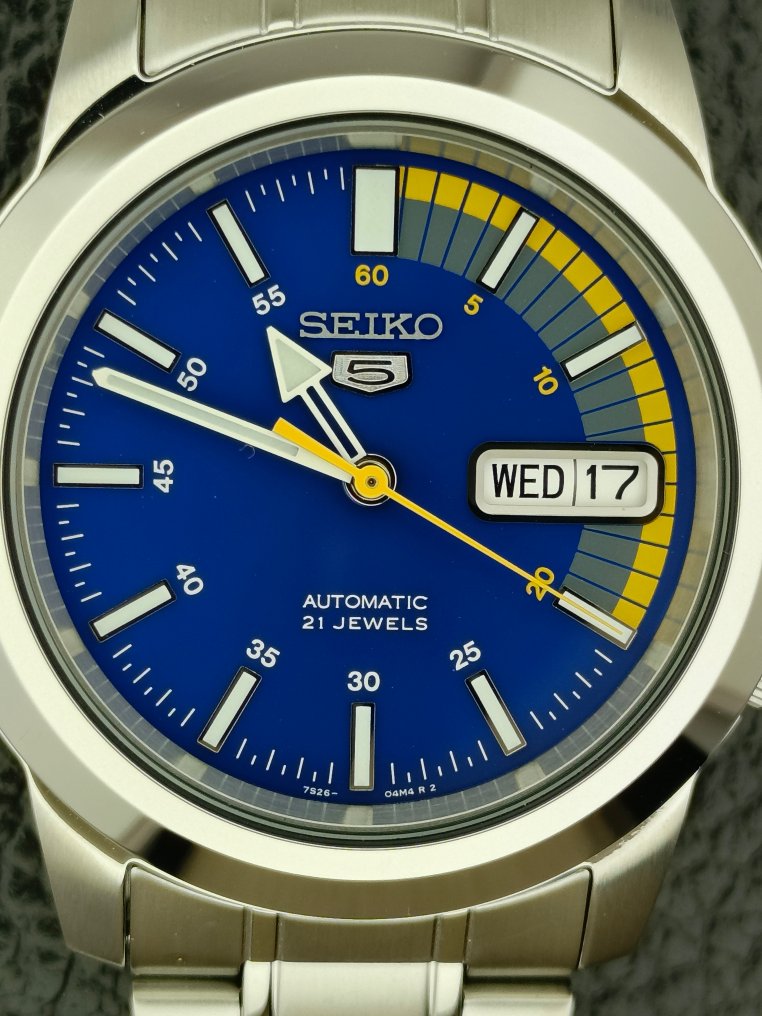 Seiko - Rally Blue Dial - No reserve price - SNKM97 - Men - 2020+ #3.2