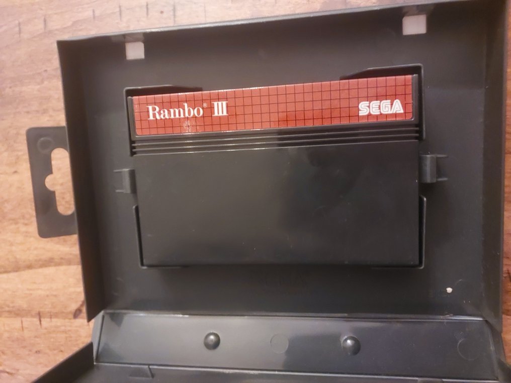 Sega - Master System - The Cyber Shinobi , Rambo III - Video game - In original box #2.1