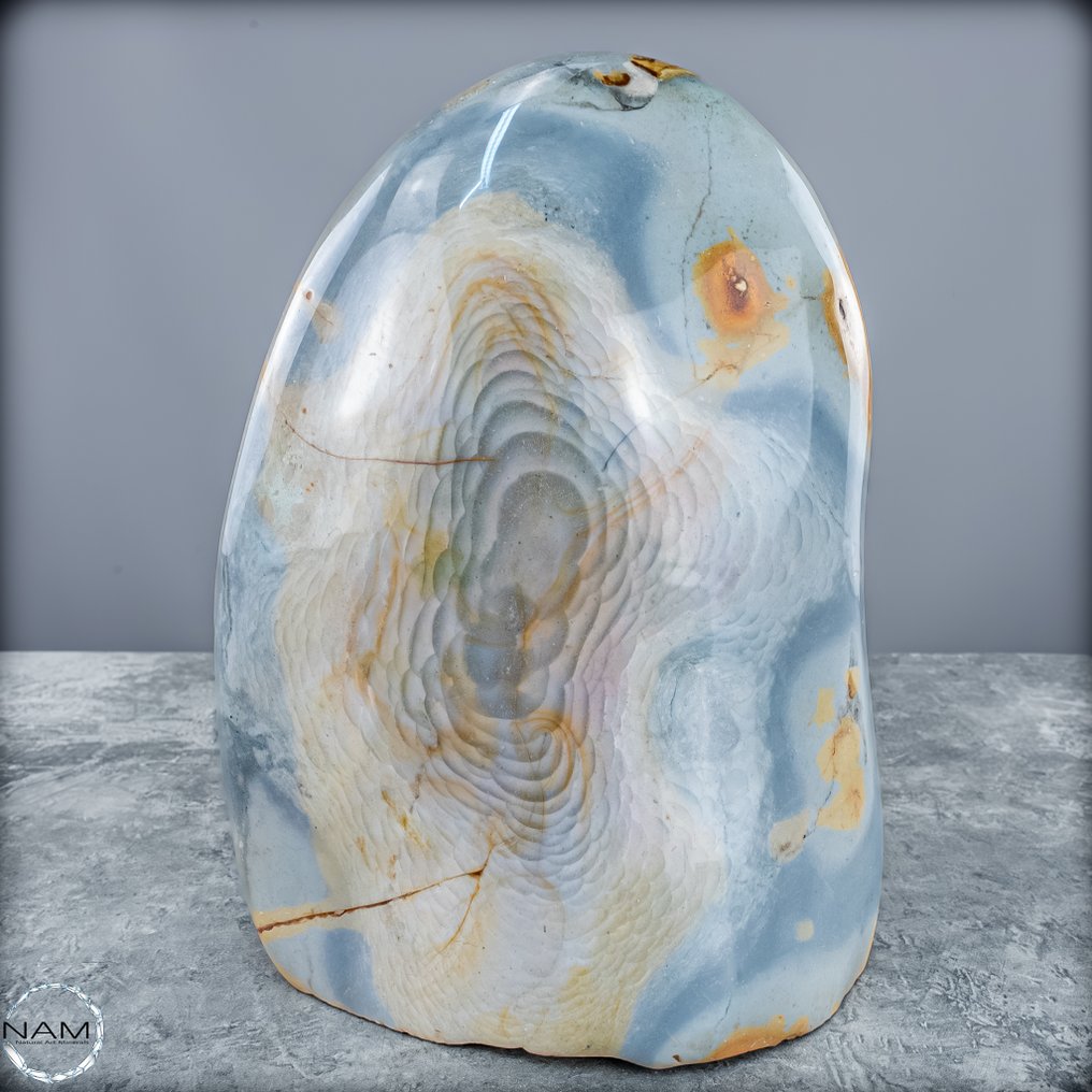 A++ Naturlig Veldig Kunstnerisk Polykrom Jaspis Friform- 3815.26 g #1.0