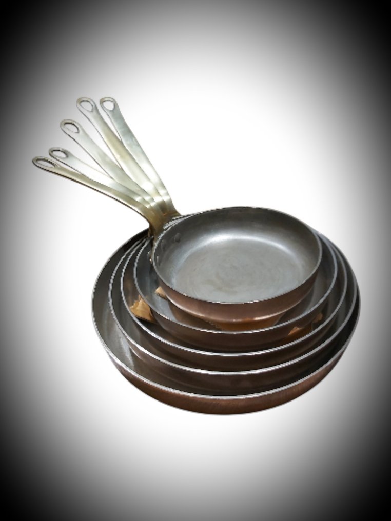 Τηγάνι (5) - Ορείχαλκος, Χαλκός - Επαγγελματική ποιότητα #3.2