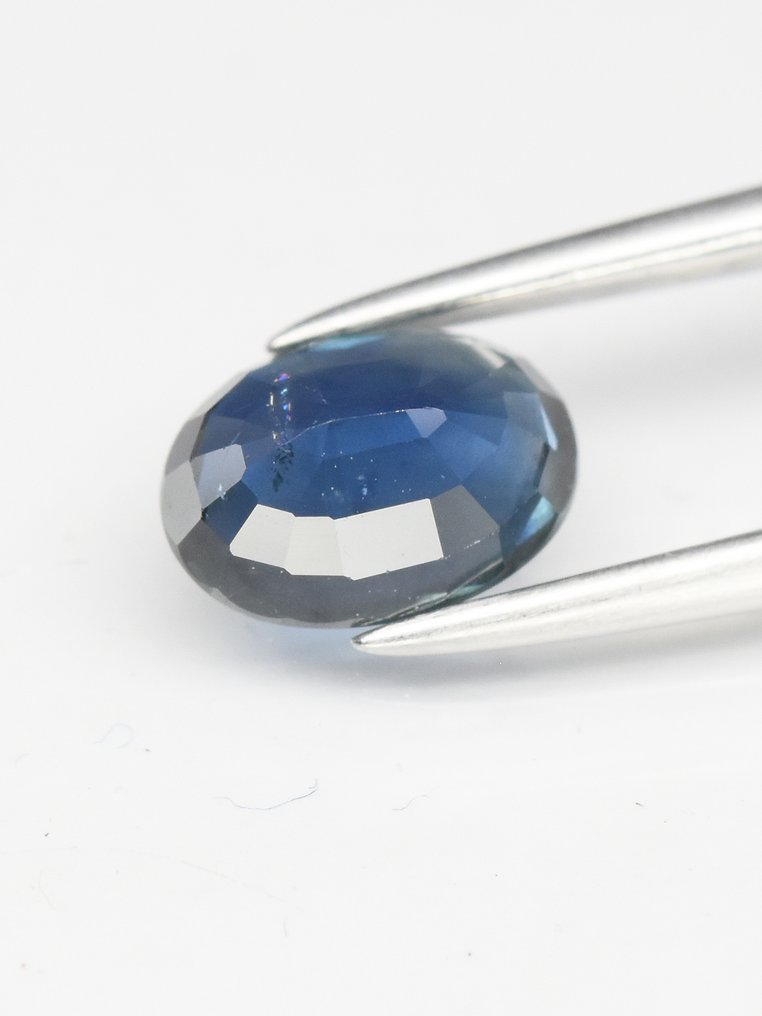 Utan reservationspris - 1 pcs Blå Safir - 1.13 ct - Antwerp Laboratory for Gemstone Testing (ALGT) #4.3