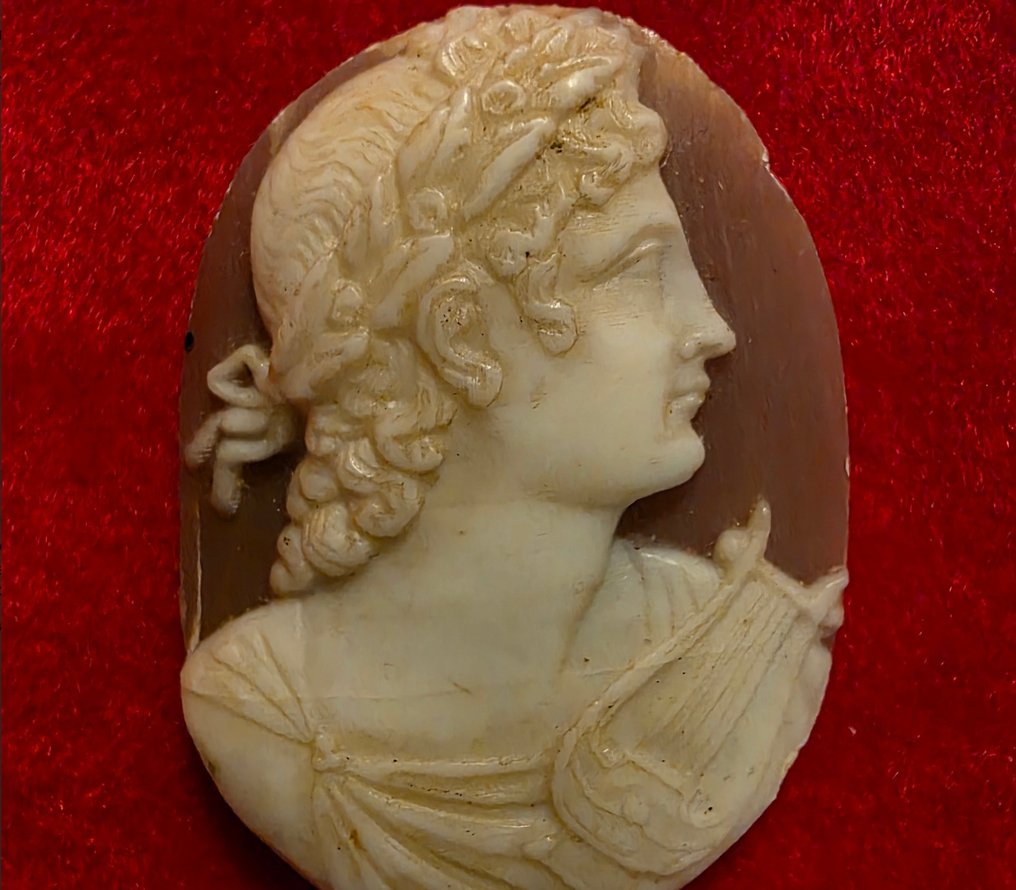 无金属 浮雕贝壳 - 复制品在古董之后  (没有保留价) #1.0