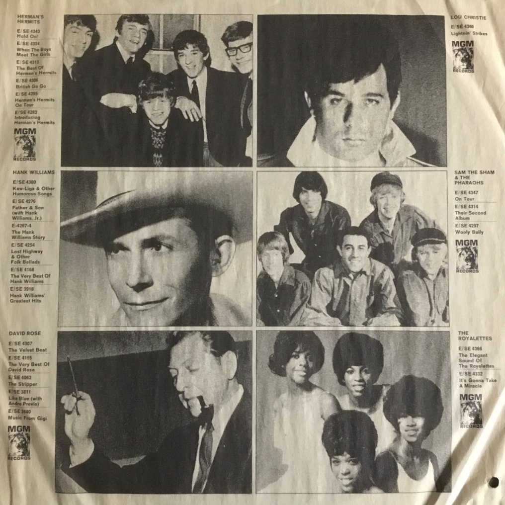 THE ANIMALS, SPENCER DAVIS GROUP, TRAFFIC - Animalism, Here We Go Round The Mulberry Bush - LP - Various pressings (see description) - 1966 #4.3