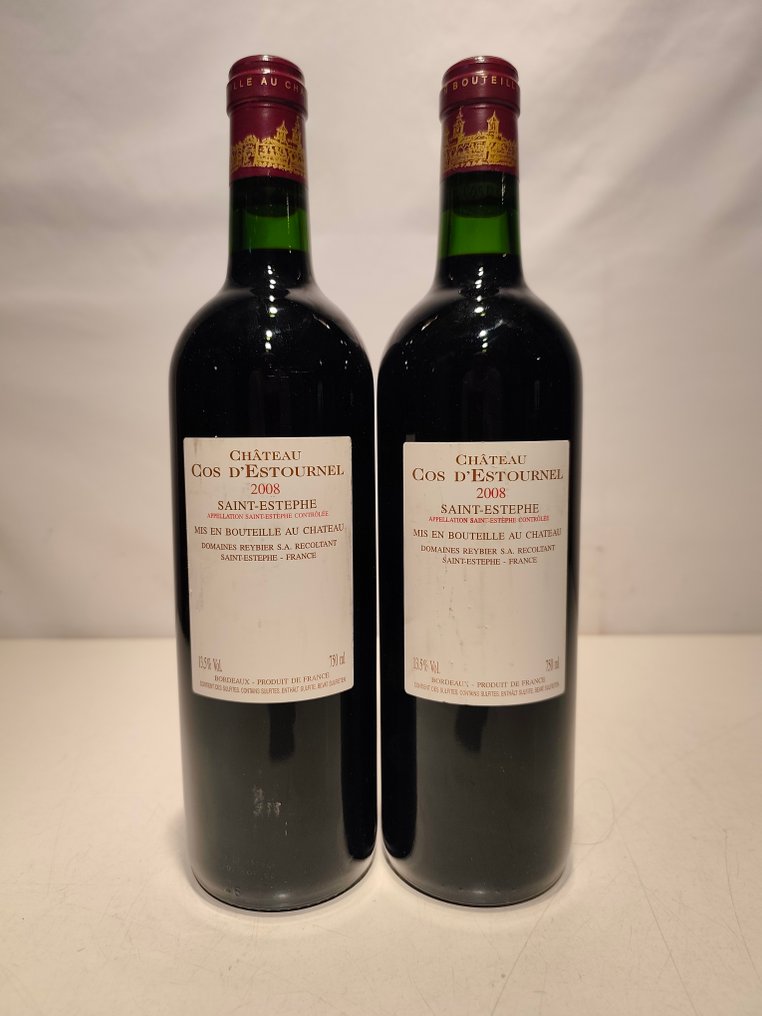2008 Cos d'Estournel - Saint-Estèphe - 2 Bottles (0.75L) #1.0