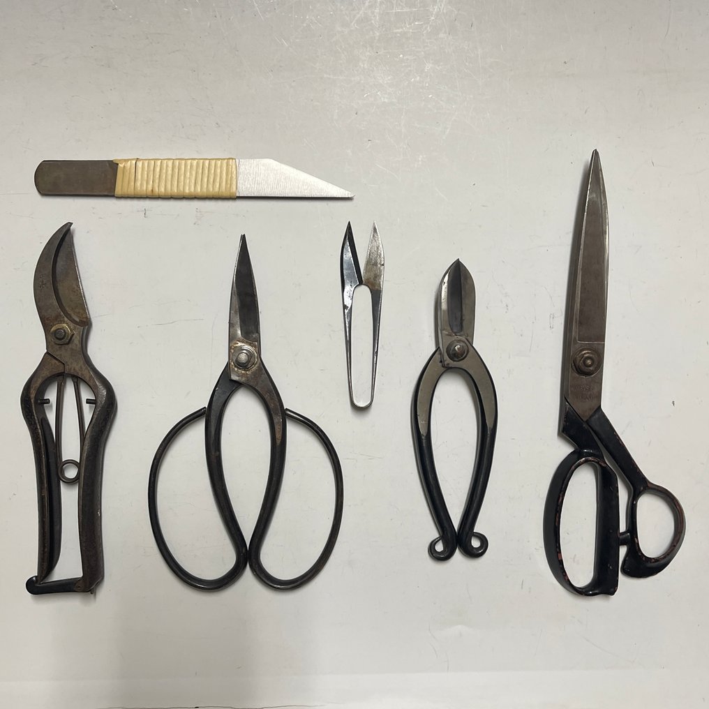 Flower Arrangement Ikebana Bonsai Decor | Plant Garden, Multi Scissors Set - 勞動工具 (6) 藝術裝飾 - 日本园丁花店 #1.0