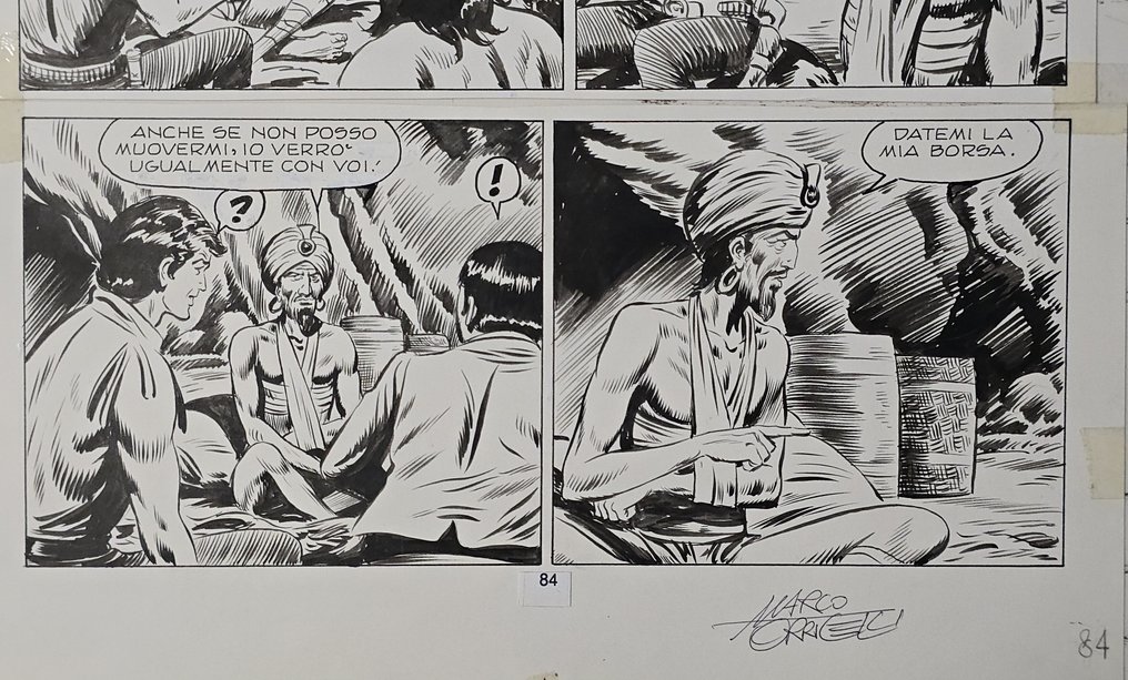 Torricelli, Marco - 1 Original page - Zagor #3.2