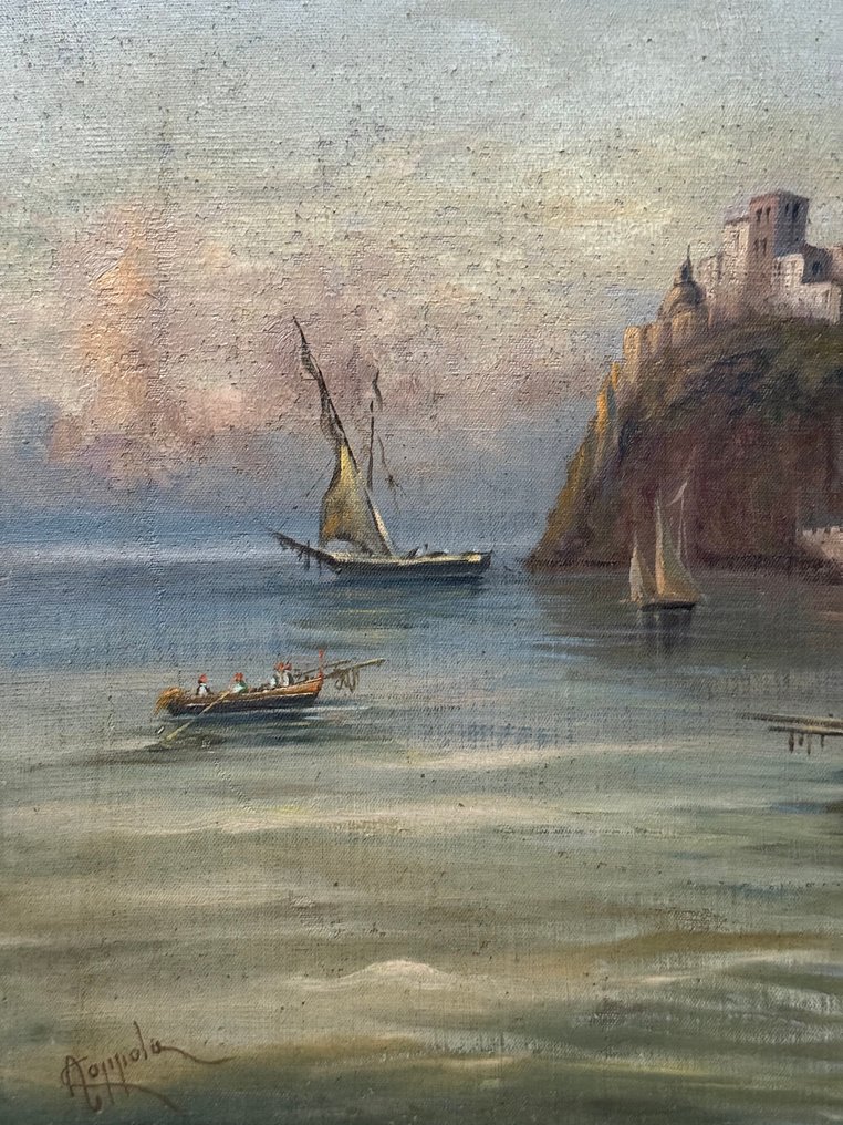 Antonio Coppola (1850-1902) - Veduta di Nisida #3.2