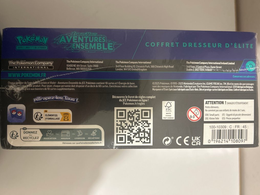 Pokémon - 1 Box - Cofanetto Allenatore d'Élite - Avventure Insieme - Scarlet & Violet - Scarlet & Violet Base Set #1.0