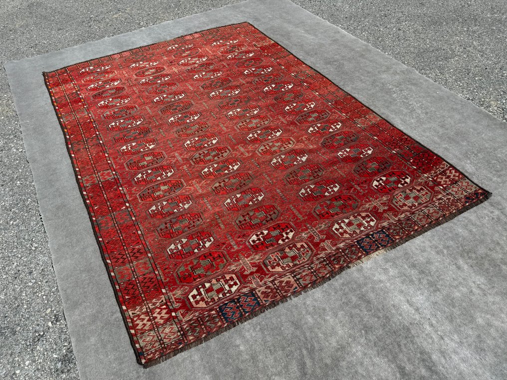 Ersari Kyzyl Ayak - Teppe - 240 cm - 166 cm #1.0