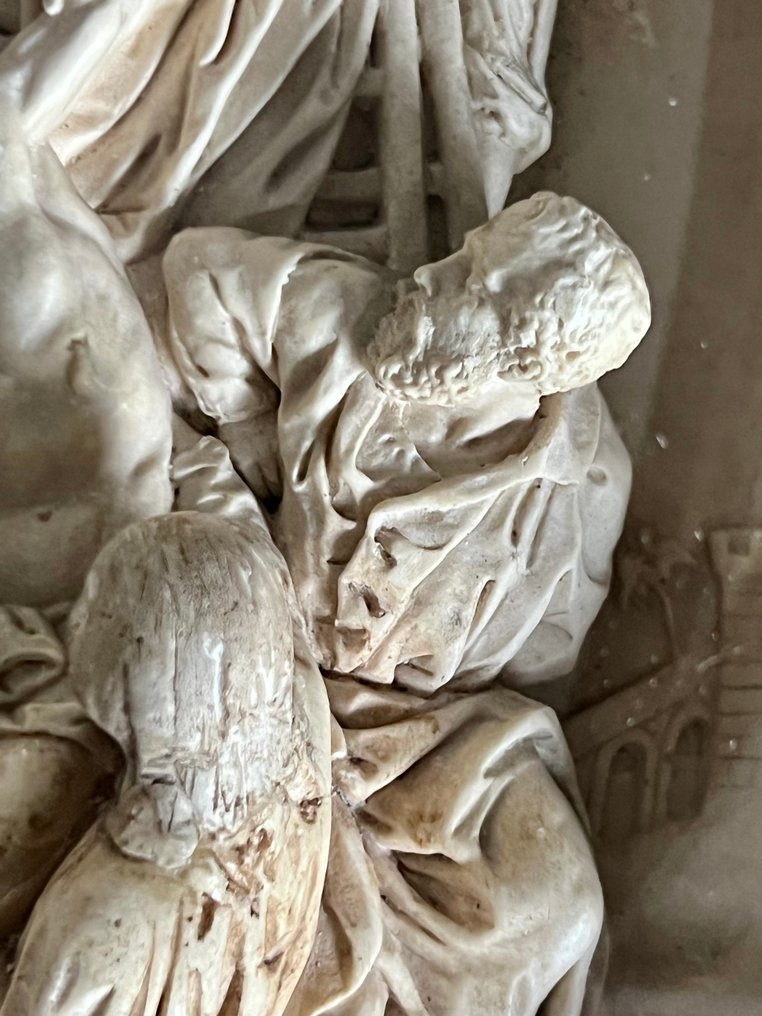 Casier - Relieff, La Déposition du Christ - 40 cm - Full som en alke. #3.2