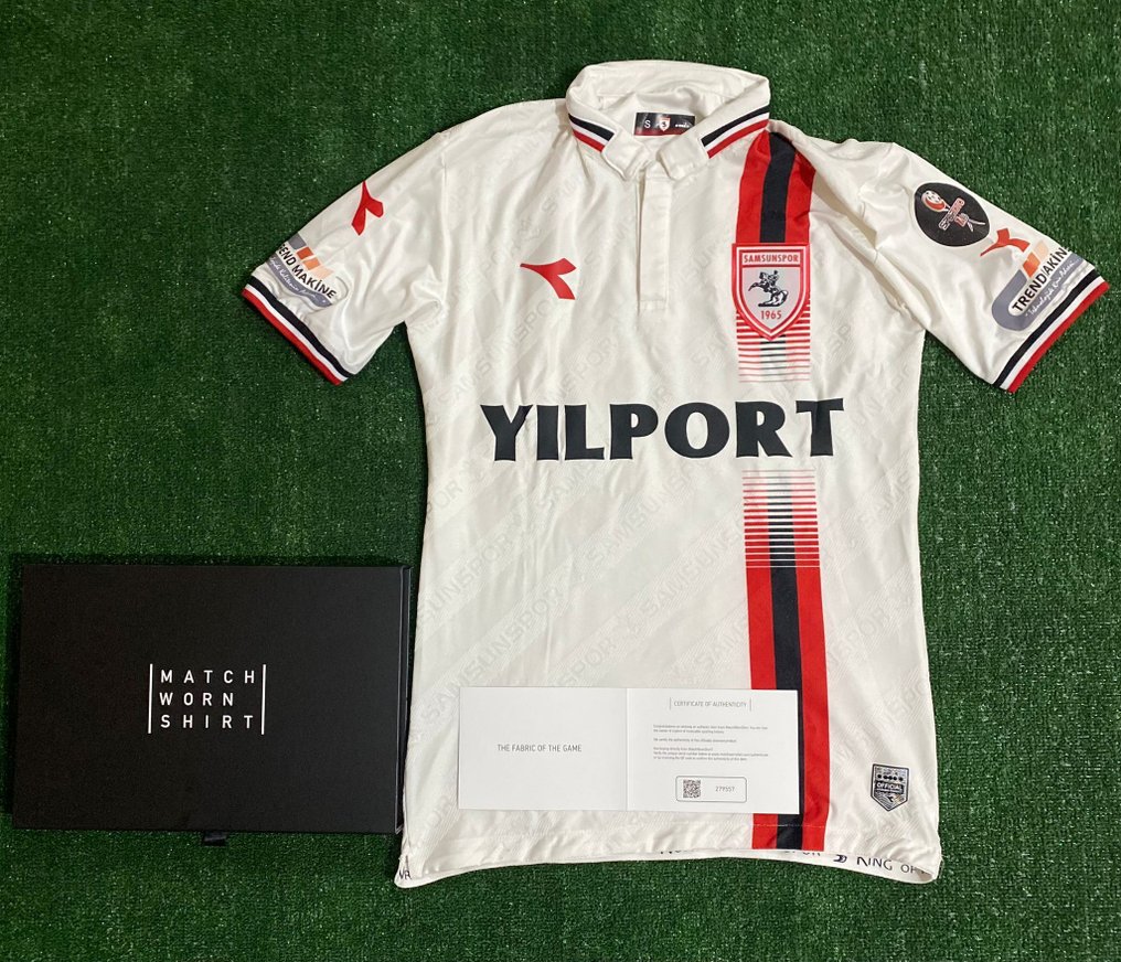 Samsunspor - 土耳其足球联赛 - Celil Yksel - 2022 - 足球衫 #1.0