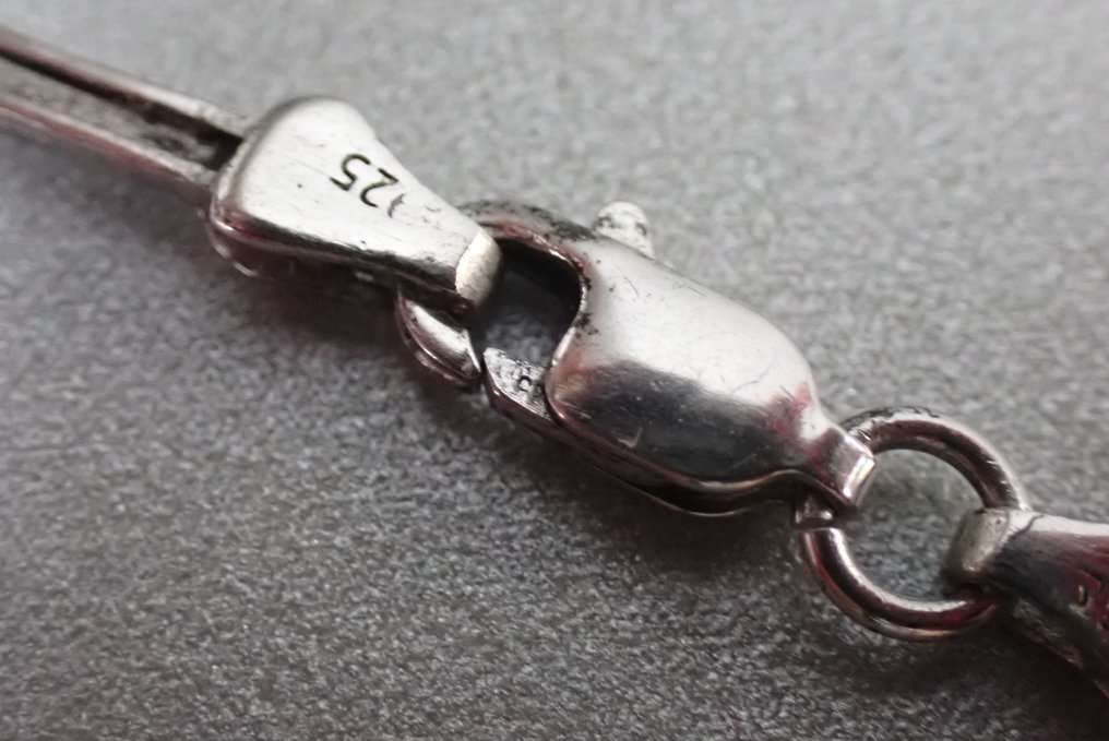 Argento - Collana - Collana con strass #3.2