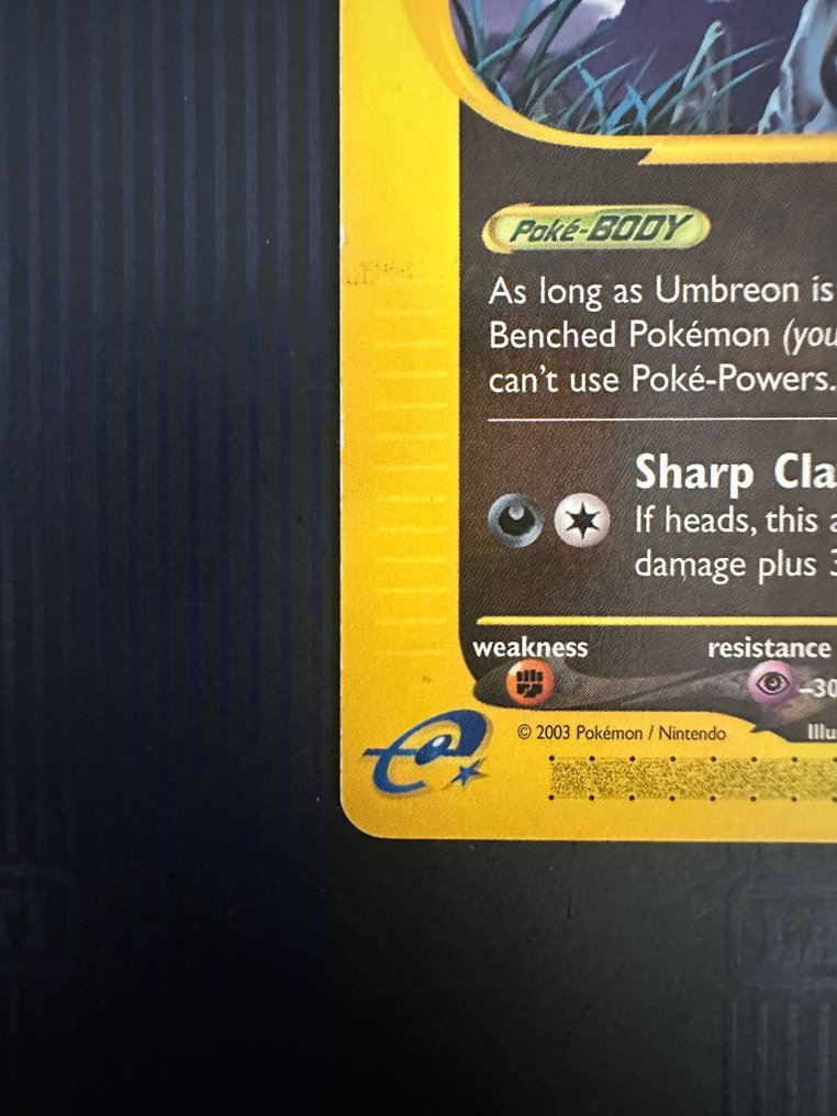 Pokémon - 1 Card - Umbreon 32/144 Secreto raro - Various sets #2.1