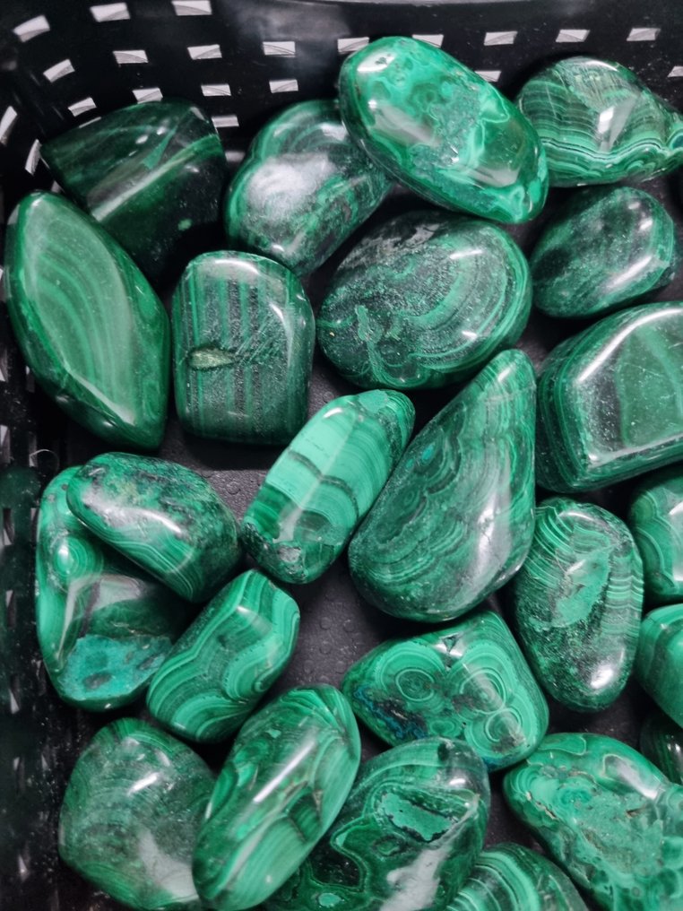 Calitate triplu A de malachit Lustruit- 1 kg - (1) #2.1