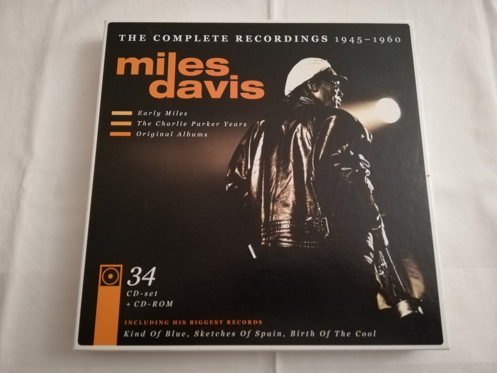 迈尔士·戴维斯 - The Complete Recordings 1945-1960 (34 CD-Set +CD-ROM) - 光盘盒套装 - 2011 #1.0