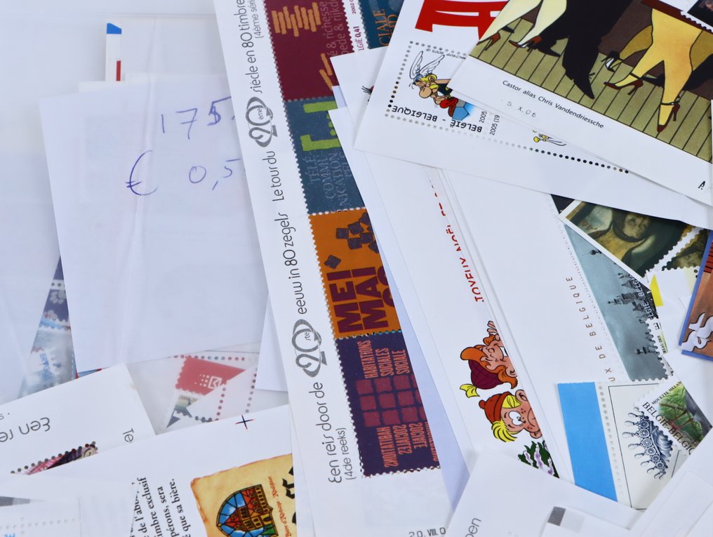 Βέλγιο  - Ονομαστικό μέρος. Αξία €1098,74, #3.2