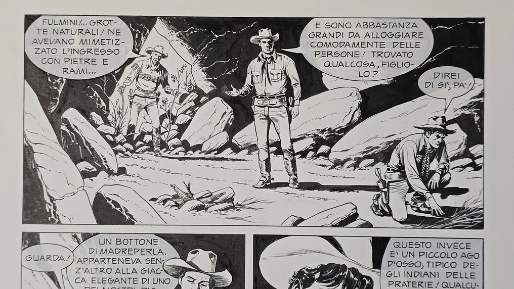 Piccinelli, Alessandro - 1 Original page - Tex - I Trappers di Yellowstone #1.0