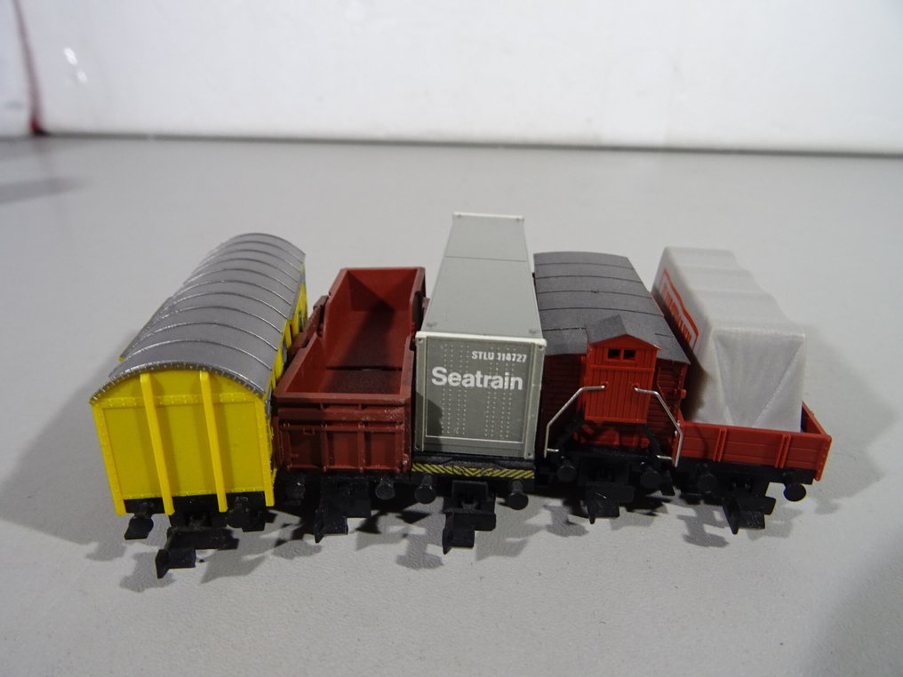 Fleischmann, Trix, Roco, Arnold Rapido N - Conjunto de comboios (10) - 10 veículos de bens #2.1