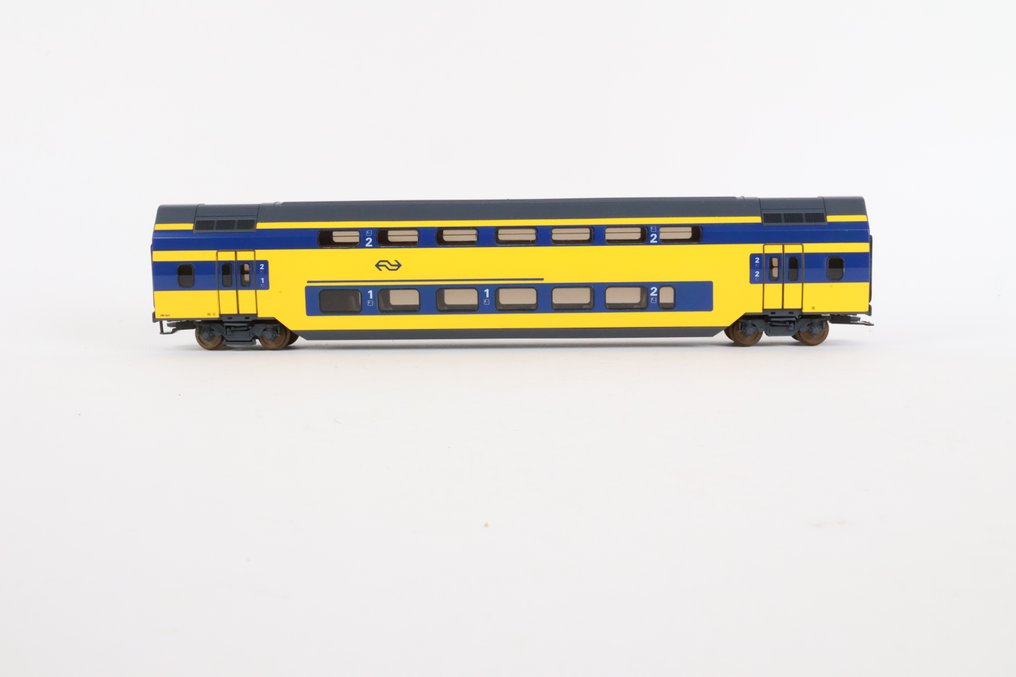 Lima H0轨 - 309605 - 模型火车客运车厢 (1) - IRM 双层中间车厢 - NS #2.1