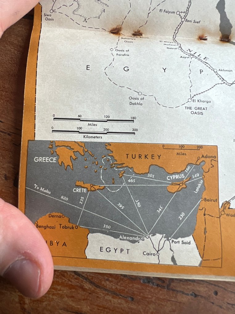 WW2 Soldiers Pocket Guide to - Egypt / North-Africa - Operation Torch - GI - Airborne - Ranger - 1943 #4.3
